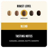 BLK & Bold Rise & GRND, Keurig Single Serve K-Cup Pods, Premium Medium Roast, 100% Arabica Beans, 32 Count